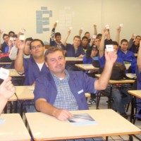 Alunos dos Professores Marcos e Renato. Senai Curitiba 25.04.12